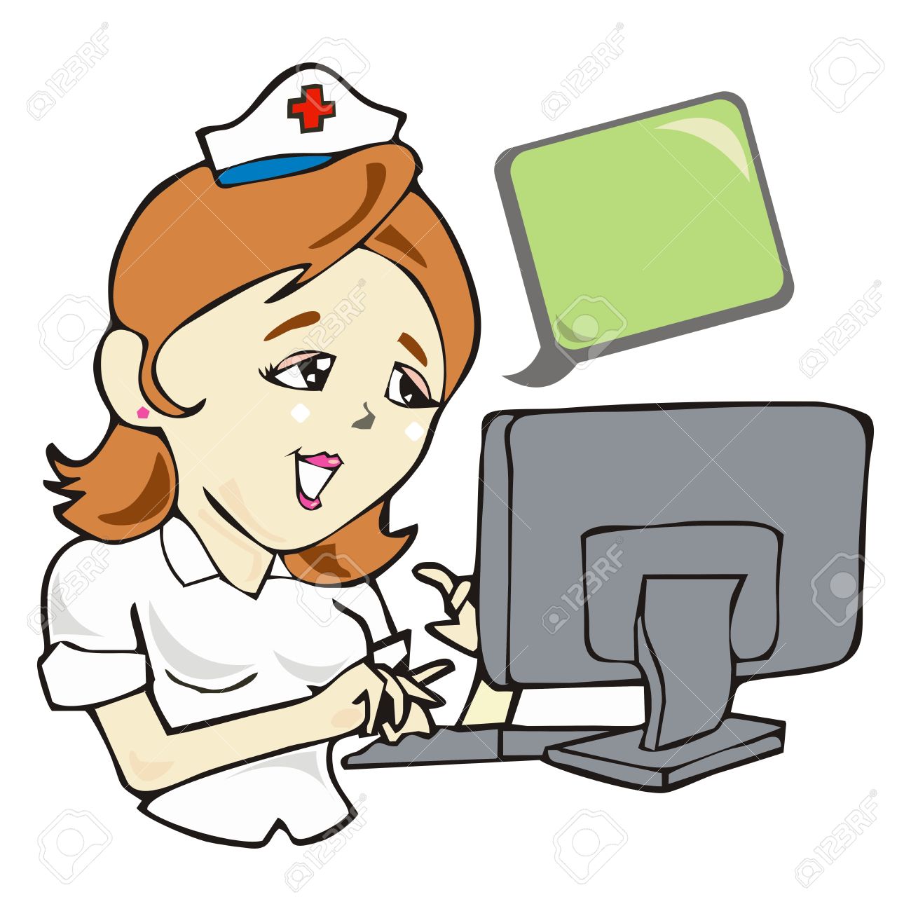 Charts Clipart Nurse Chart Computer Documentation Clipart Free Images