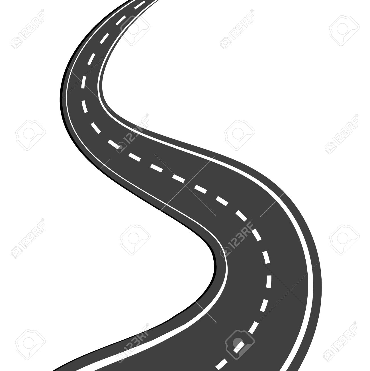 Road Clipart Black And White | Free download on ClipArtMag