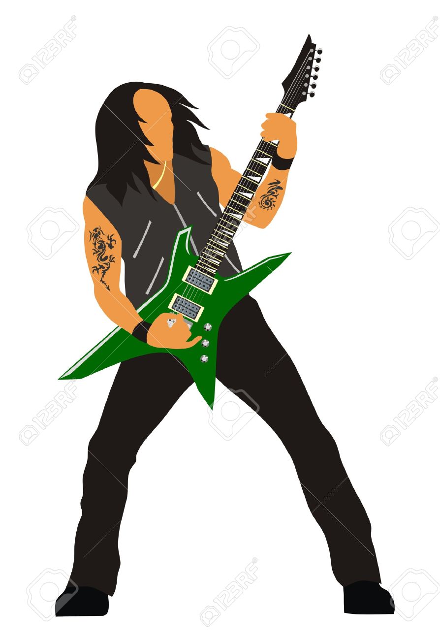 Rock Guitar Clipart | Free download on ClipArtMag