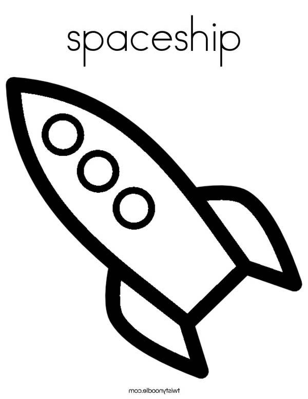 Rocket Ship Drawing Free download on ClipArtMag