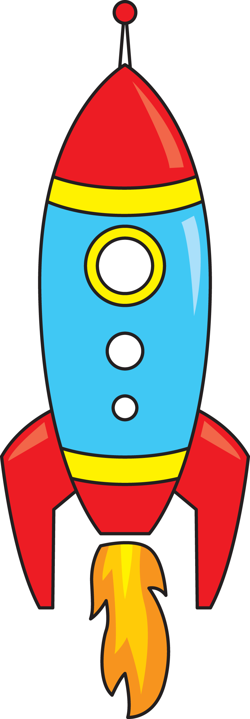 Rocketship Clipart | Free download on ClipArtMag