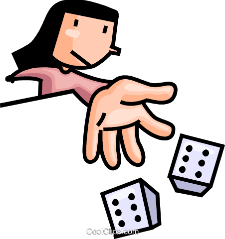 Rolling Dice Clipart | Free download on ClipArtMag