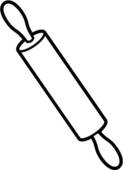 Rolling Pin Clipart | Free download on ClipArtMag