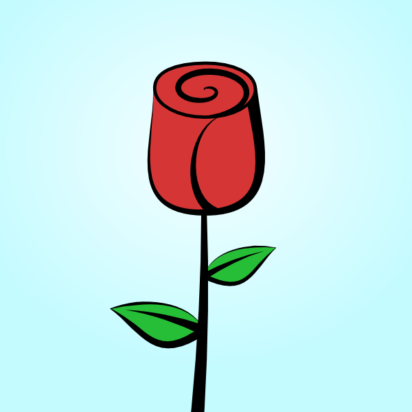 Rose Cartoon Image | Free download on ClipArtMag