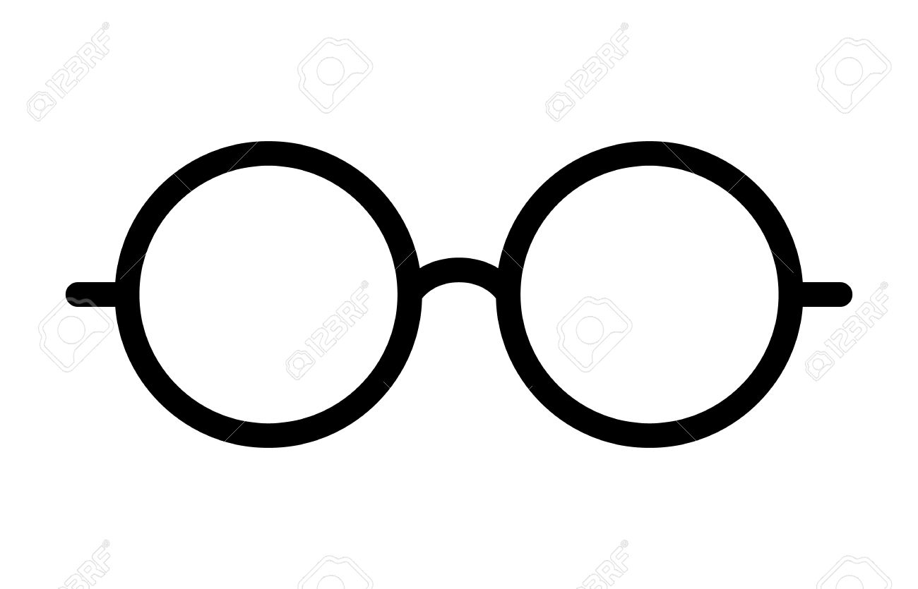 Round Glasses Clipart | Free download on ClipArtMag