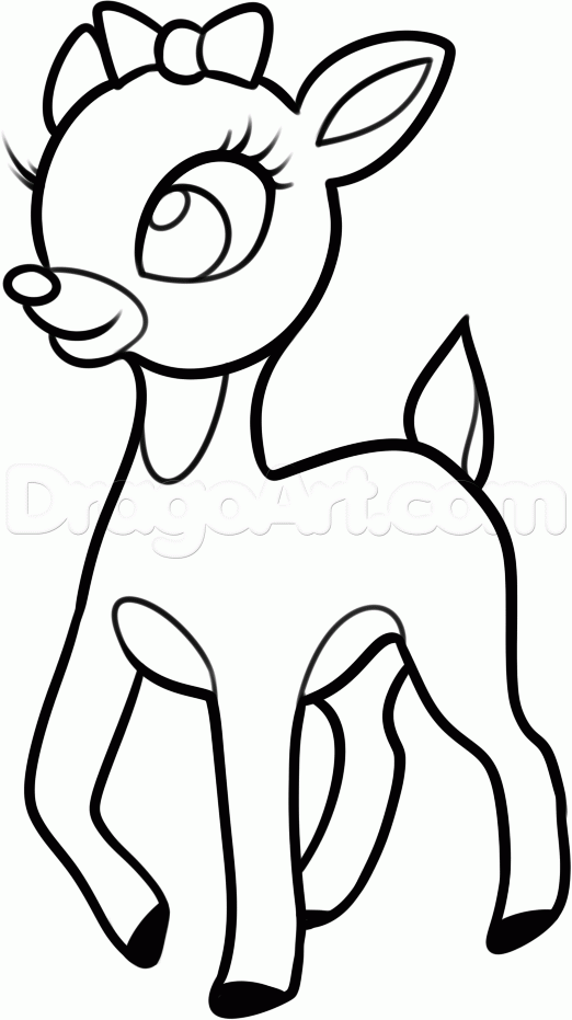 Rudolph Coloring Pages | Free download on ClipArtMag