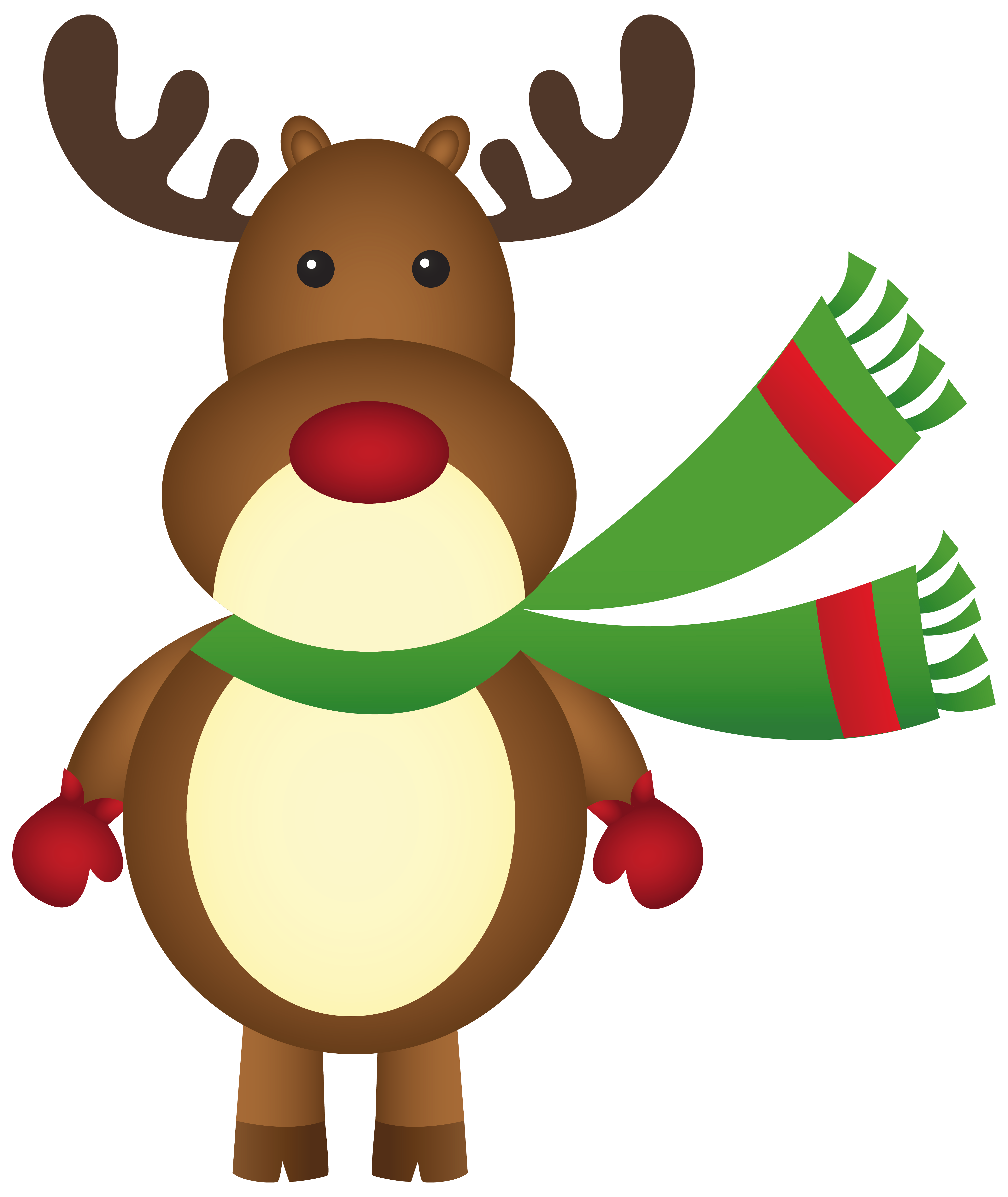 Rudolph The Red Nosed Reindeer Clipart | Free download on ...