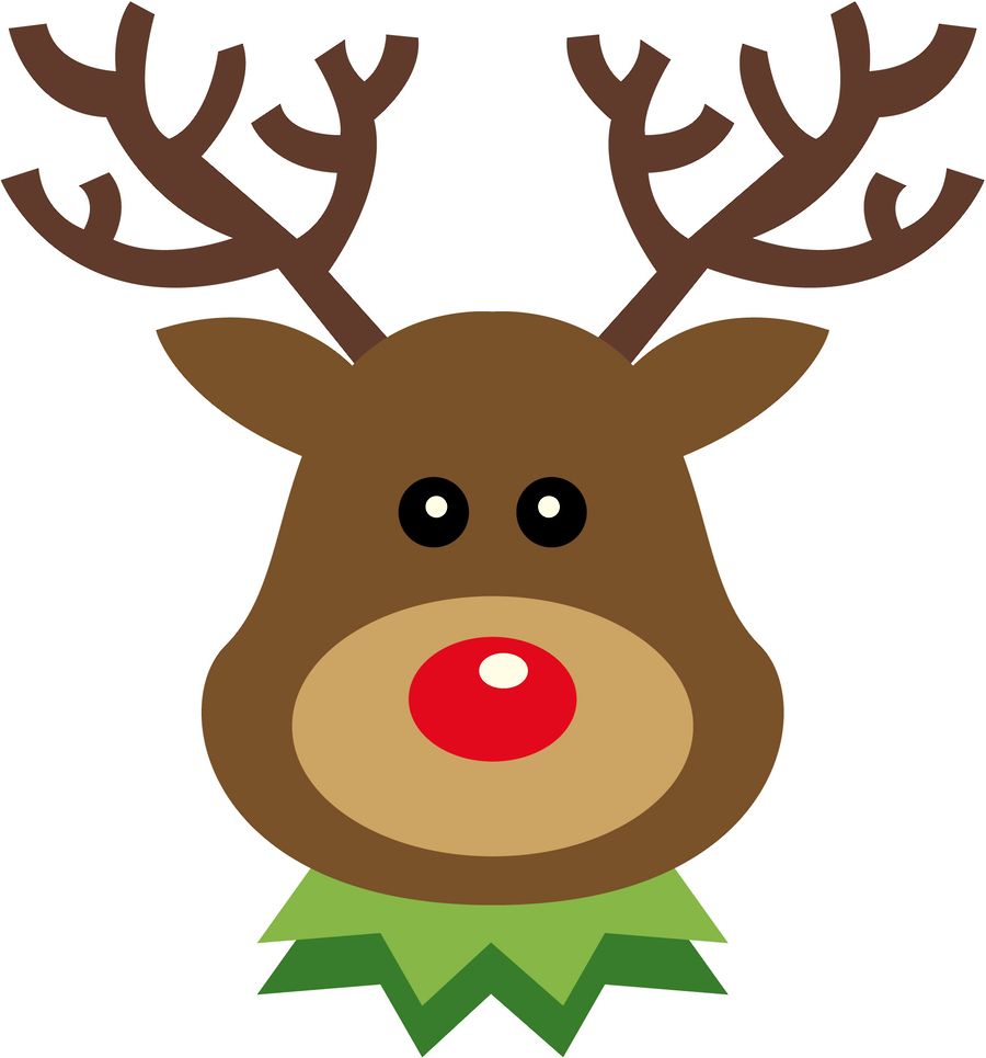 Rudolph The Red Nosed Reindeer Clipart | Free download on ClipArtMag