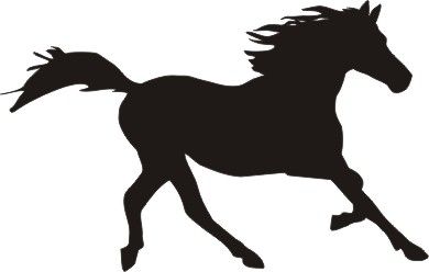 Running Horse Outline | Free download on ClipArtMag