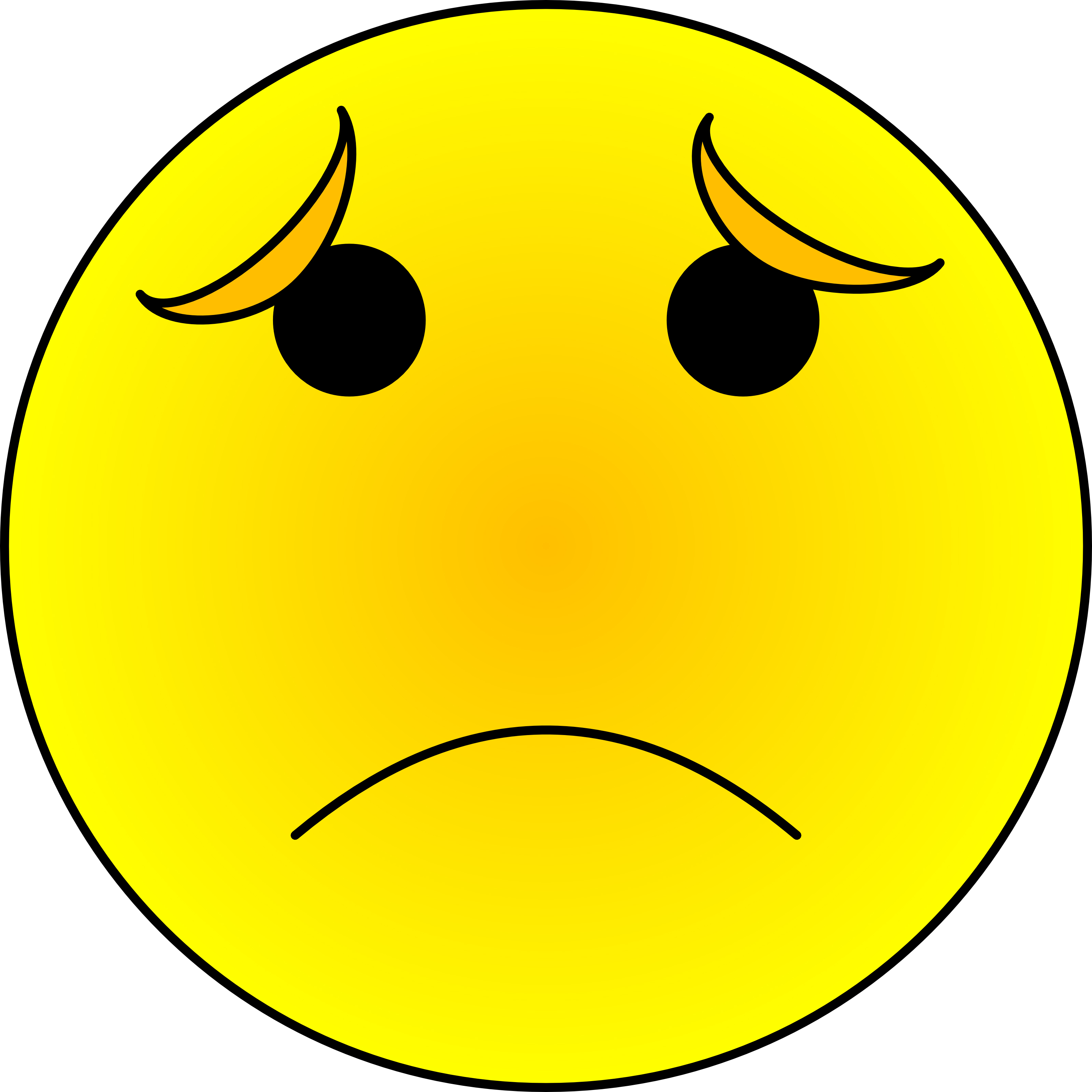 Sad Face Images Cartoon | Free download on ClipArtMag