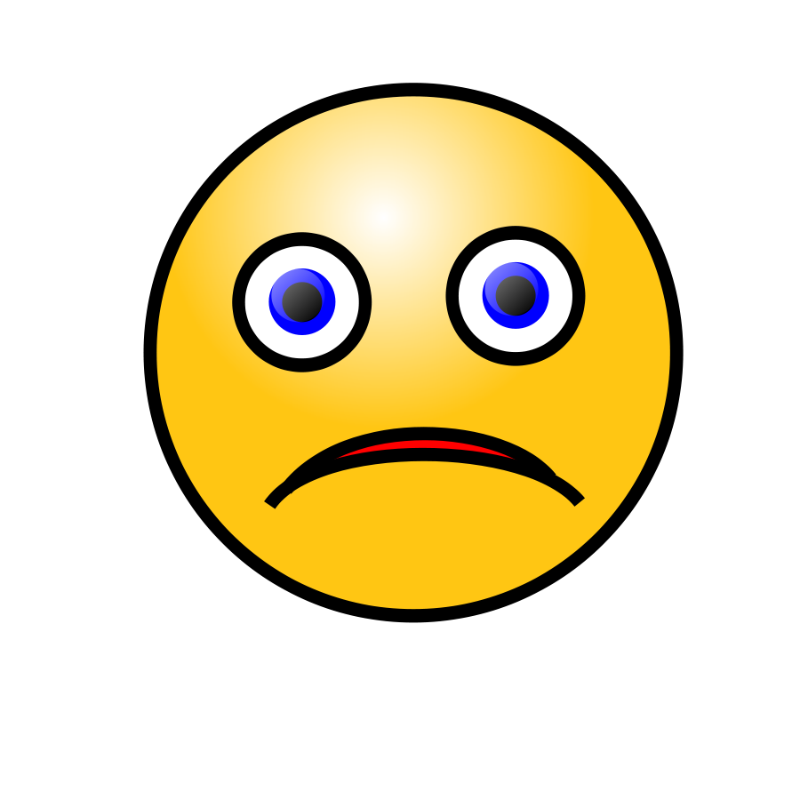 sad face images clipart