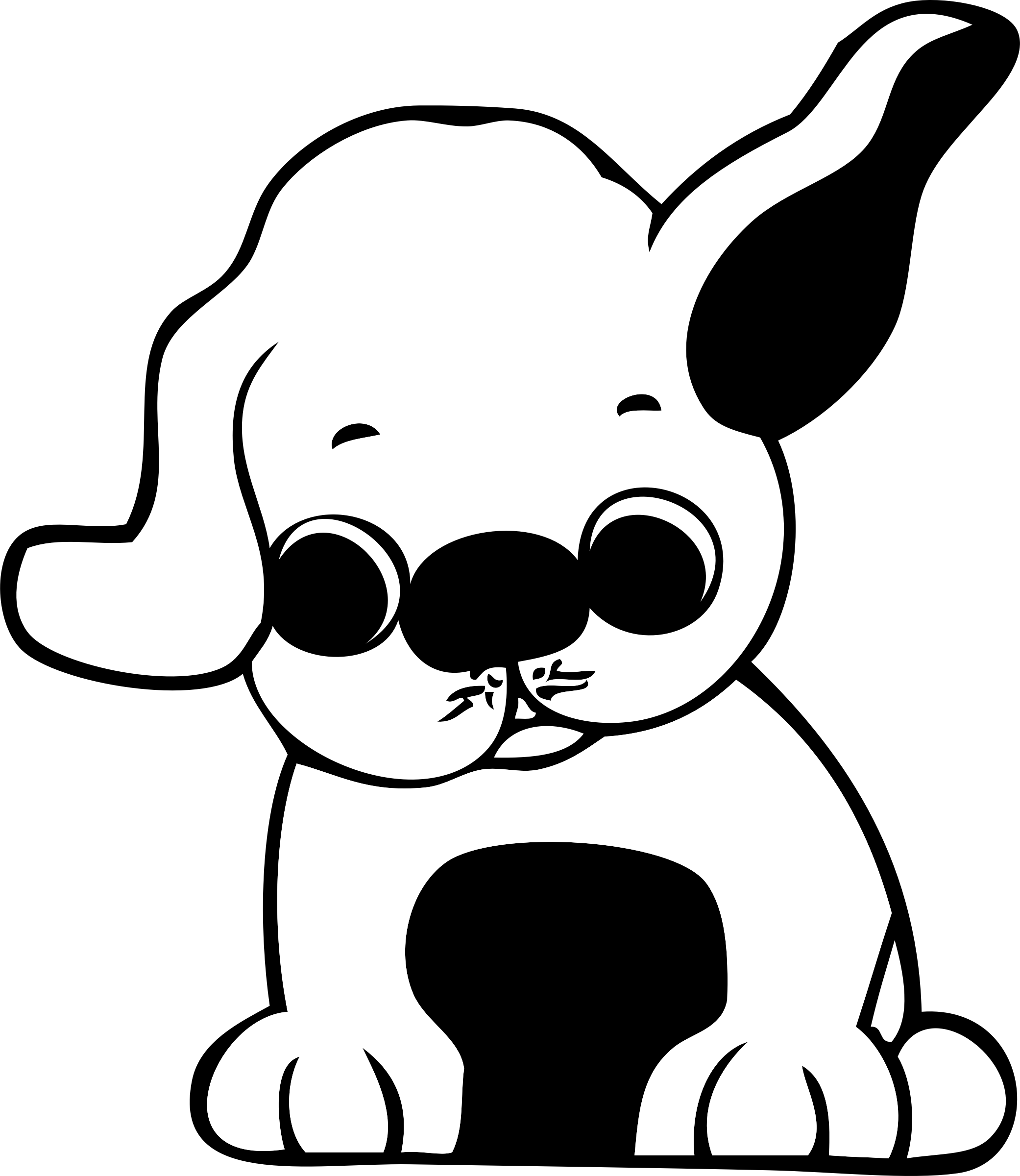 Sad Puppy Clipart | Free download on ClipArtMag