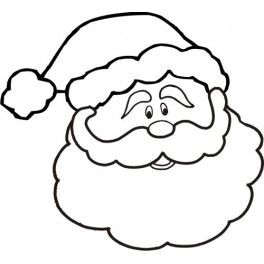 Santa Claus Clipart Black And White | Free download on ClipArtMag