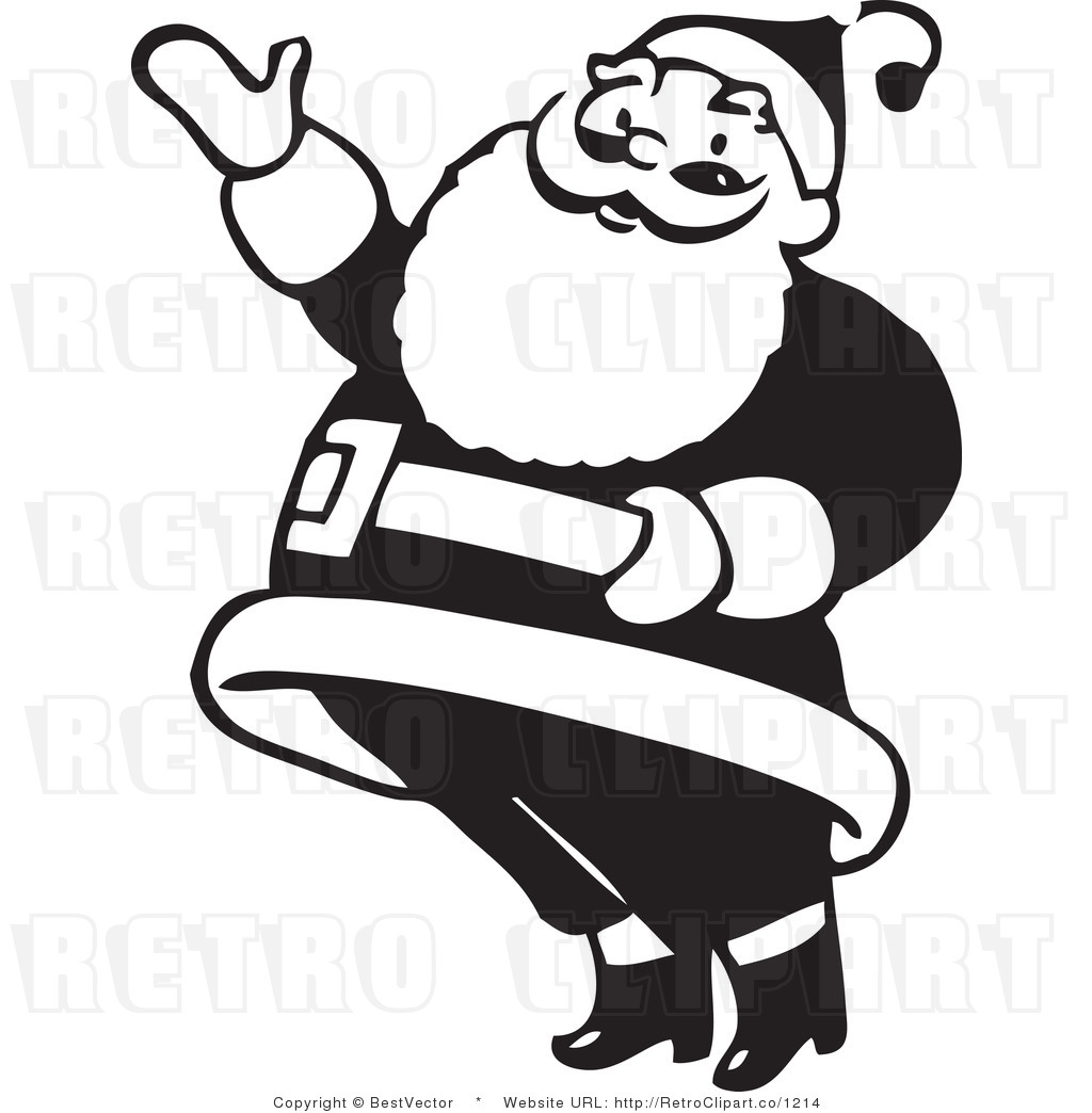 Santa Claus Outline | Free download on ClipArtMag