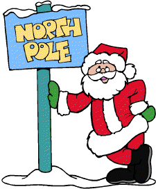 santa workshop clipart