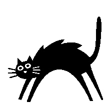 Scared Cat Clipart | Free download on ClipArtMag