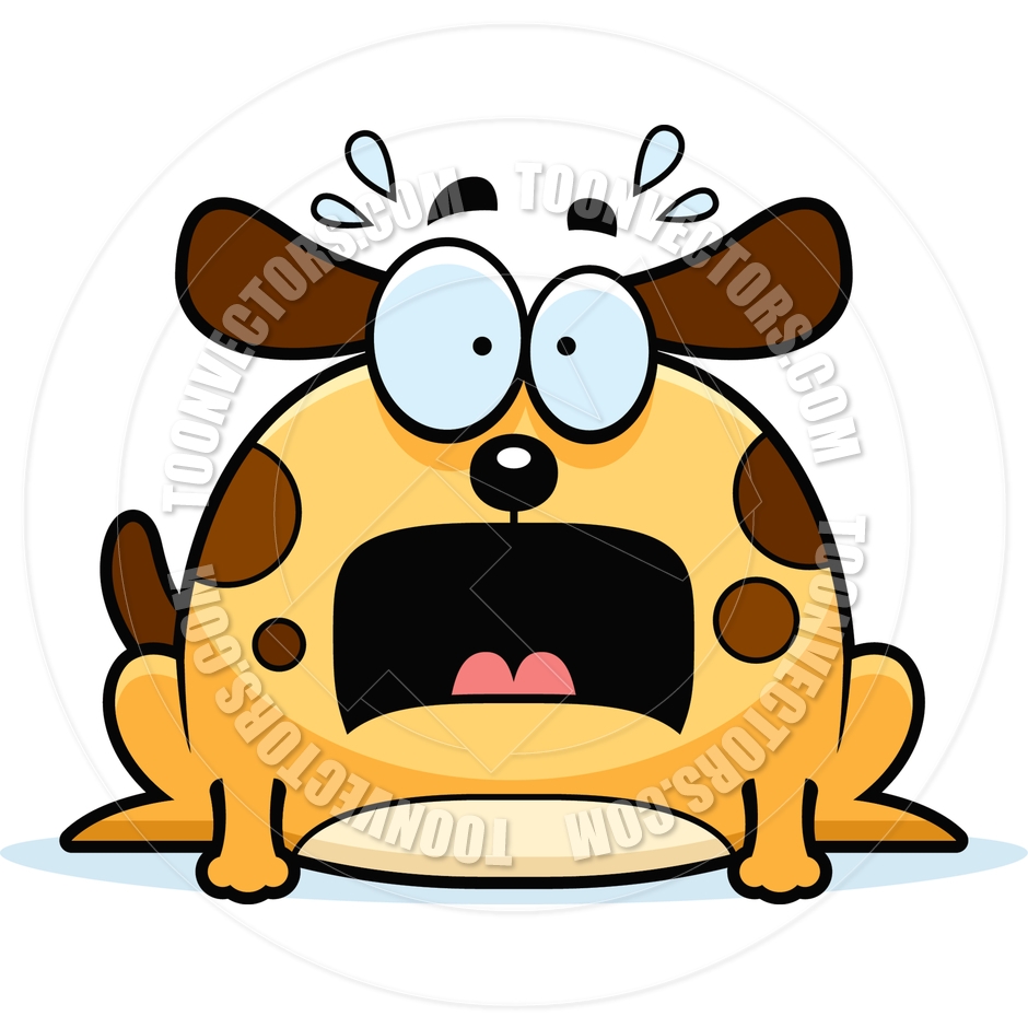 Scared Dog Clipart | Free download on ClipArtMag