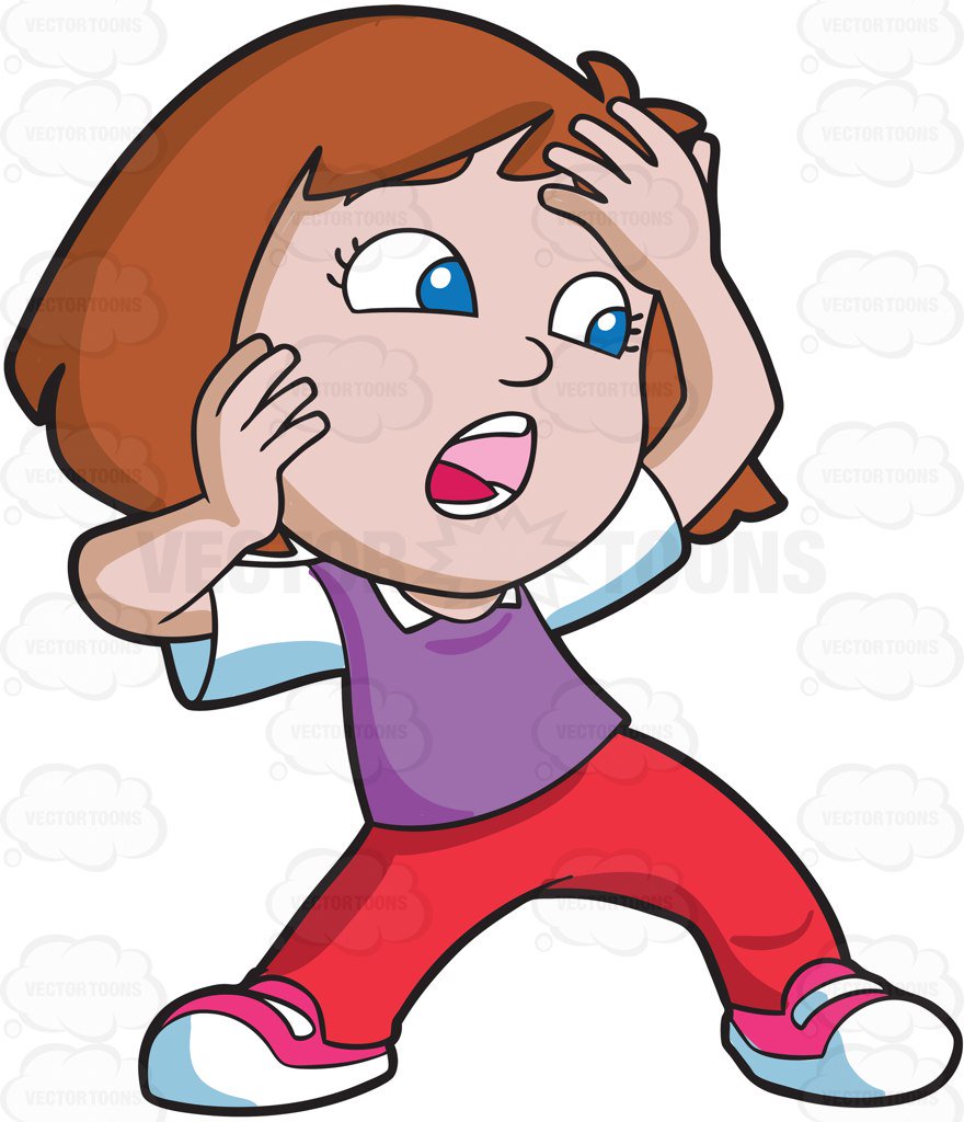 Scared Girl Clipart | Free download on ClipArtMag