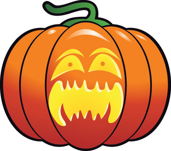 Download Scary Halloween Pumpkin Clipart | Free download on ClipArtMag