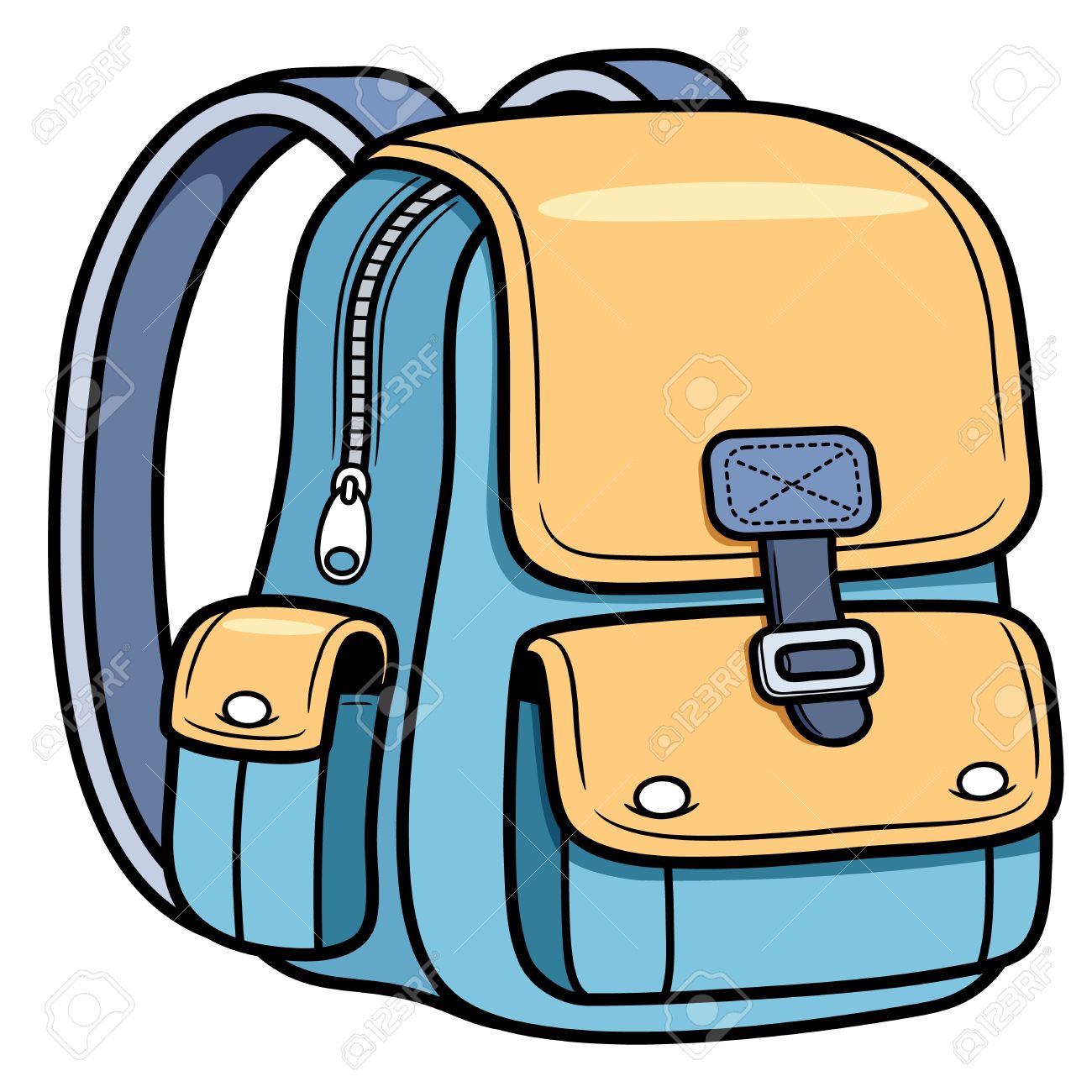 School Backpack Clipart Free download on ClipArtMag