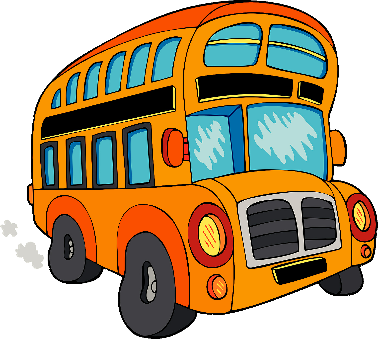 Bus Cartoon Png Png Image Collection