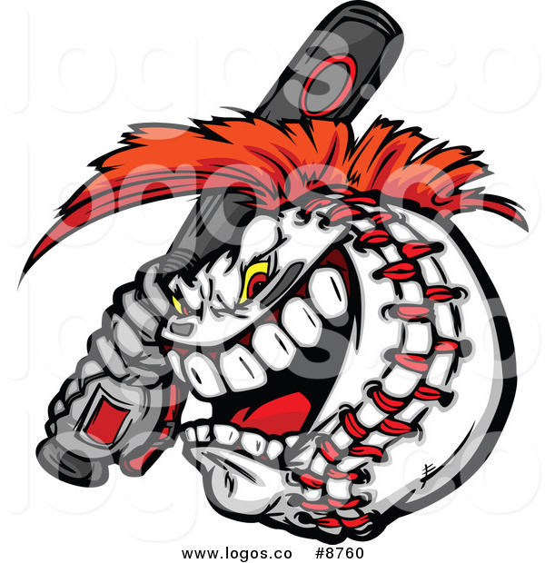 Screaming Baseball Clipart 