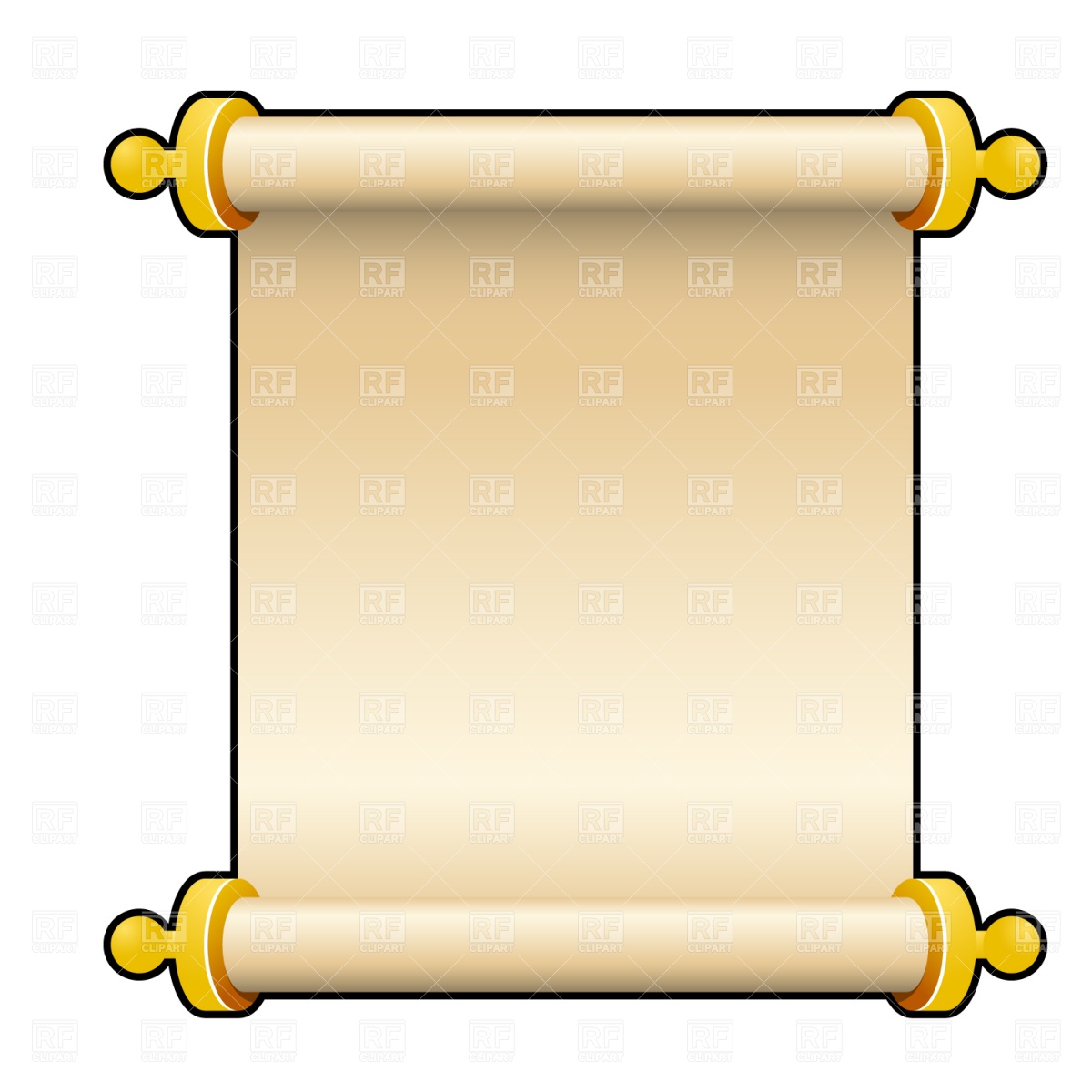 Scroll Paper Clipart Free Download On Clipartmag