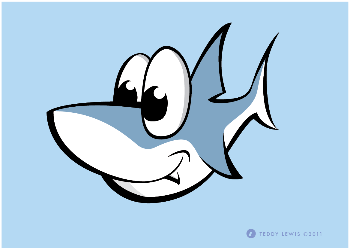 Shark Cartoon | Free download on ClipArtMag