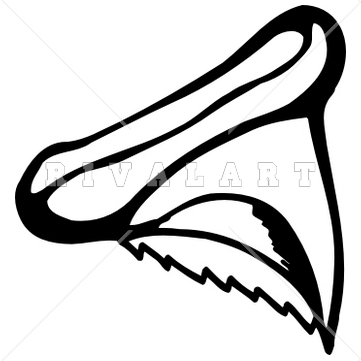 Shark Tooth Clipart | Free download on ClipArtMag