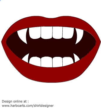 Sharp Teeth Clipart | Free download on ClipArtMag