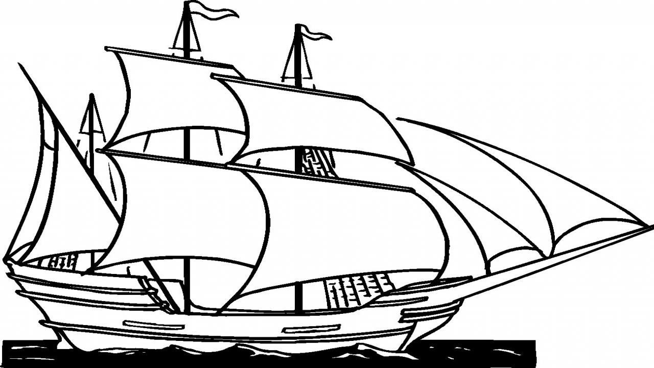 Ship Clipart Black And White | Free download on ClipArtMag