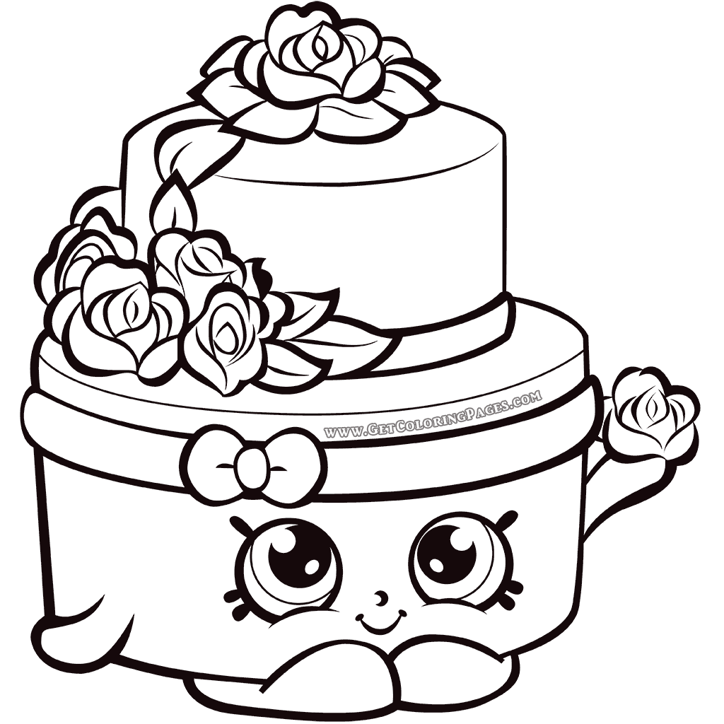 Shopkins Coloring Pages   Free download on ClipArtMag