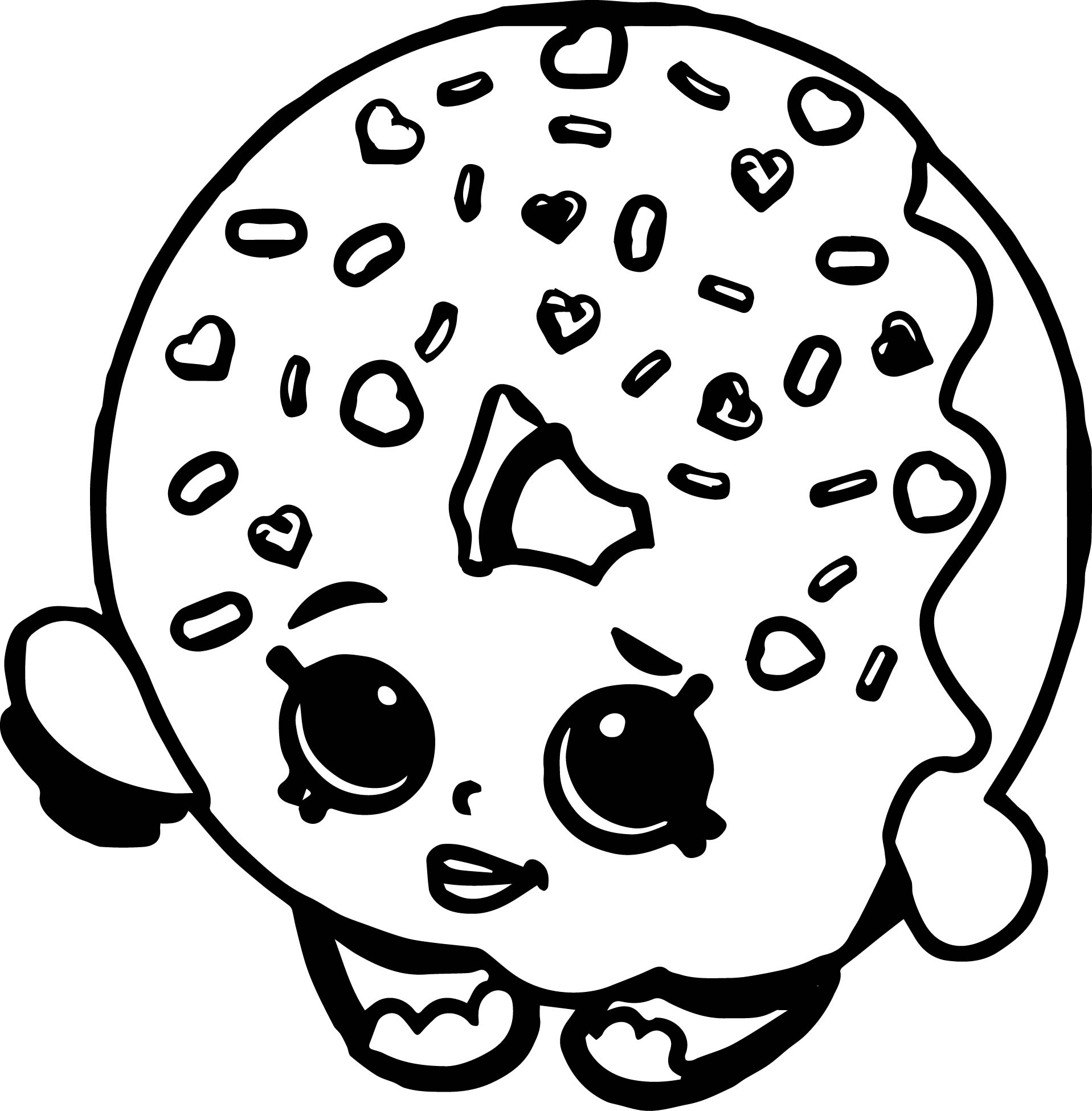 Shopkins Coloring Pages Free download on ClipArtMag