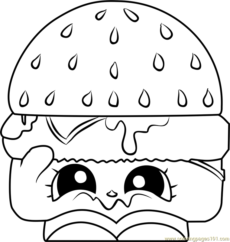 Shopkins Coloring Pages | Free Download On ClipArtMag