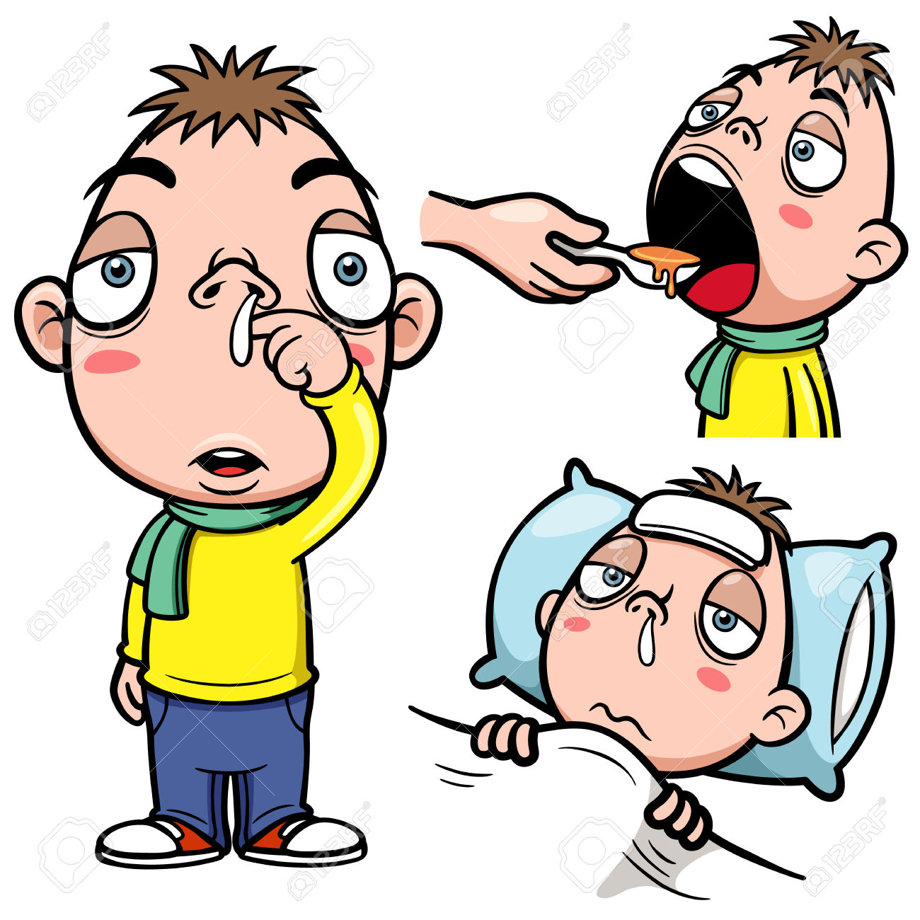 Sick Person Clipart Free Download On ClipArtMag