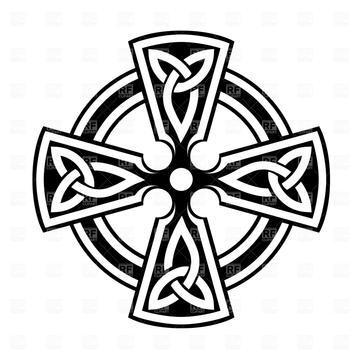 Simple Celtic Cross | Free download on ClipArtMag