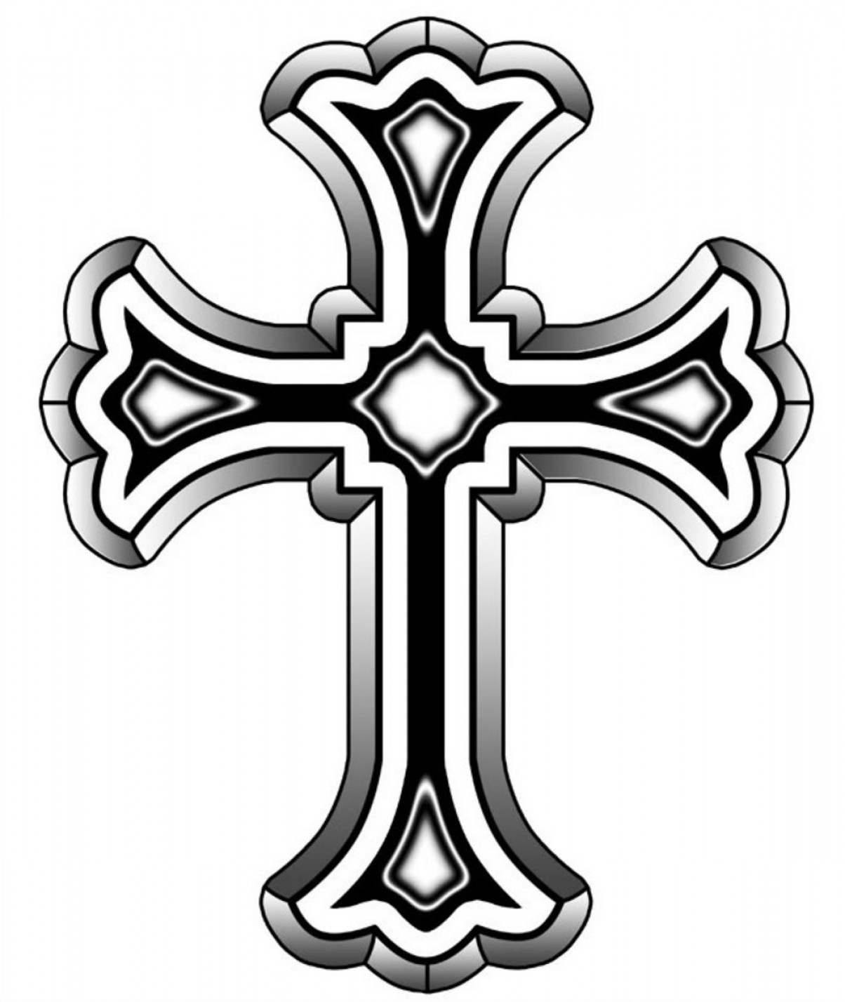 Simple Cross Clipart | Free download on ClipArtMag