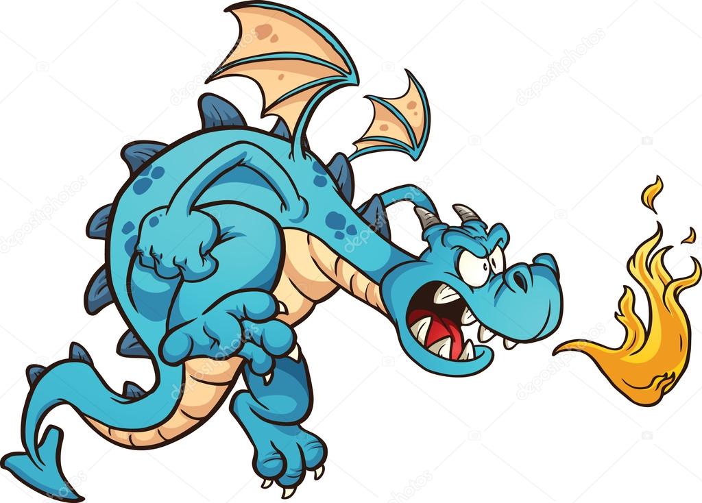 Simple Dragon Clipart | Free download on ClipArtMag