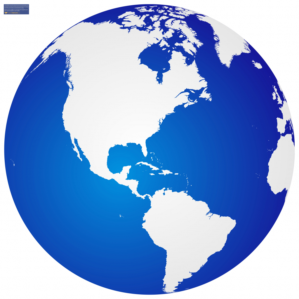 globe illustration vector free download