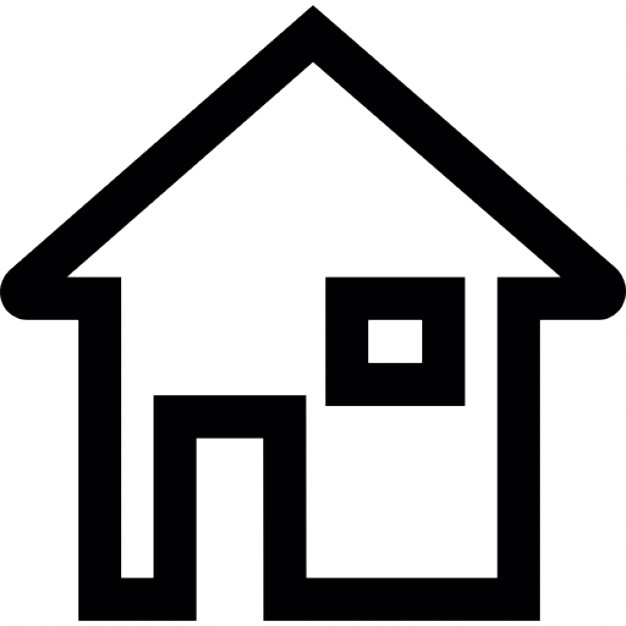 Simple House Outline | Free download on ClipArtMag