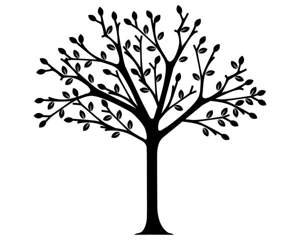 Simple Tree Clipart | Free download on ClipArtMag