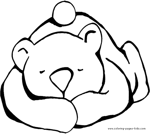 Sleeping Bear Clipart Free download on ClipArtMag