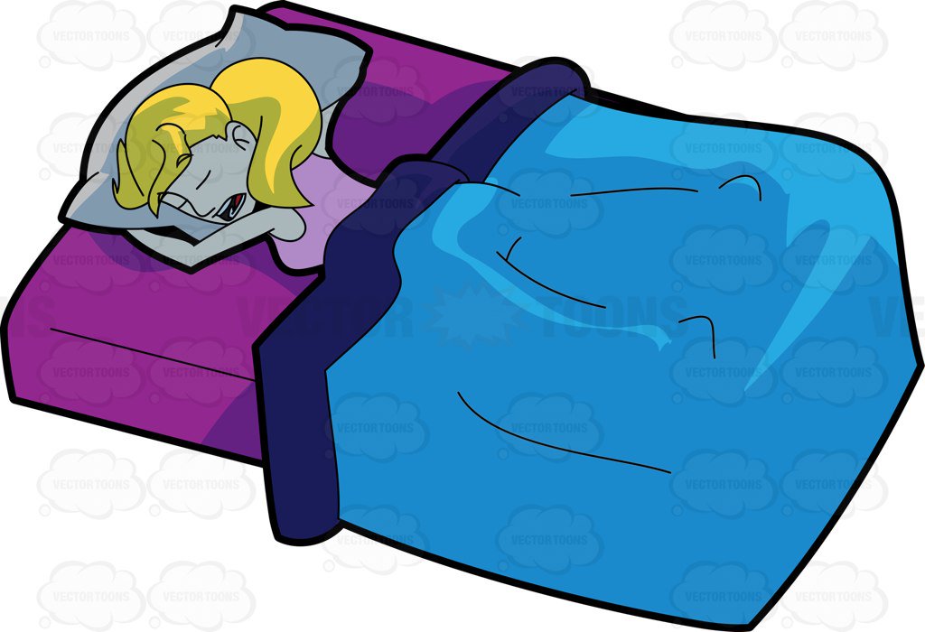 mattressing sleeping clip art
