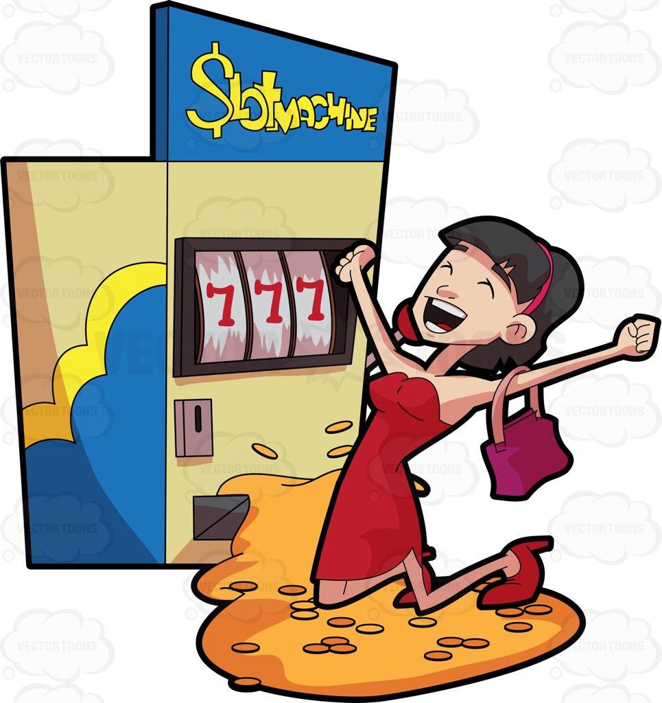 Slot Machine Cartoon