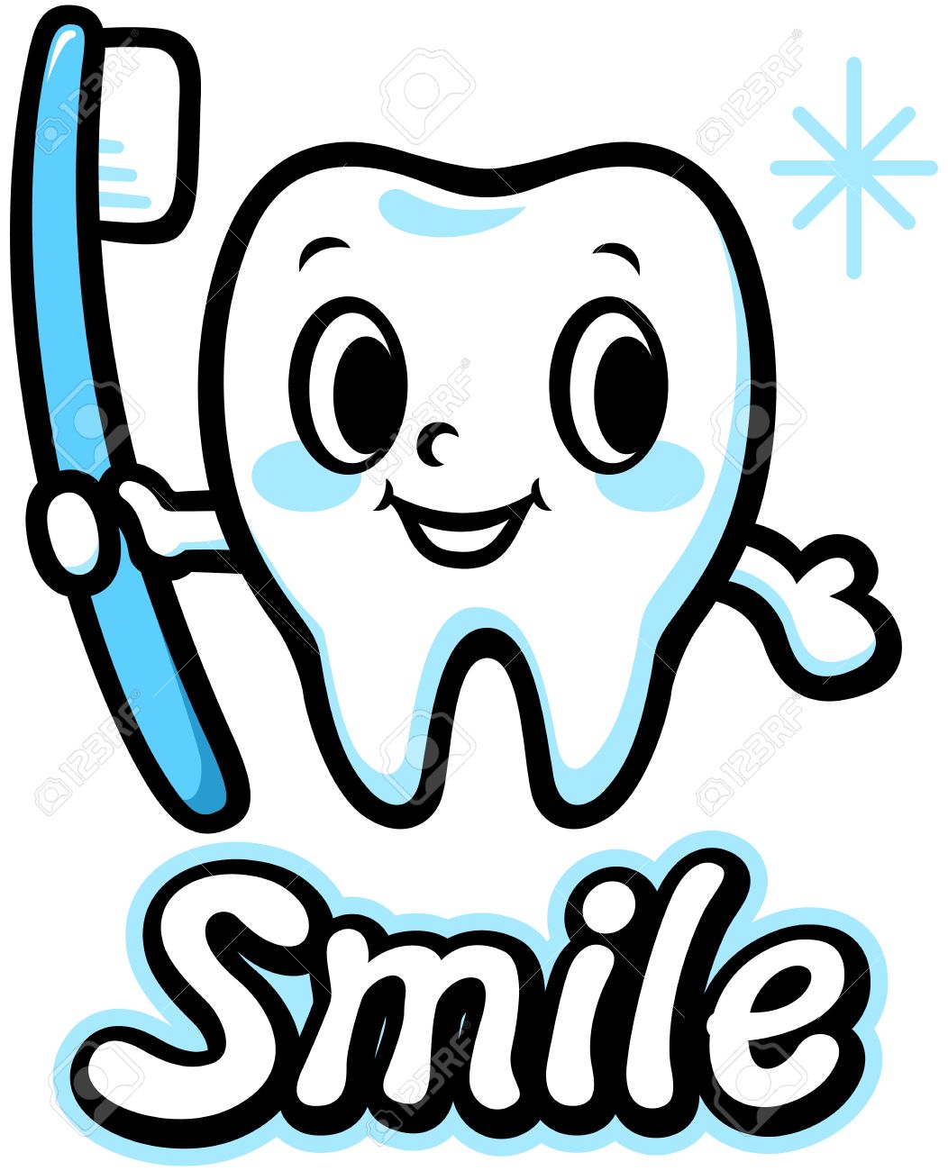 Smile Teeth Clipart Free download on ClipArtMag