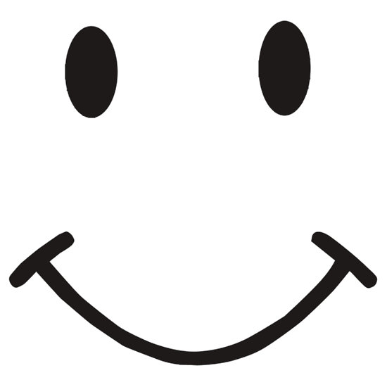 Smiley Faces Black And White Free download on ClipArtMag
