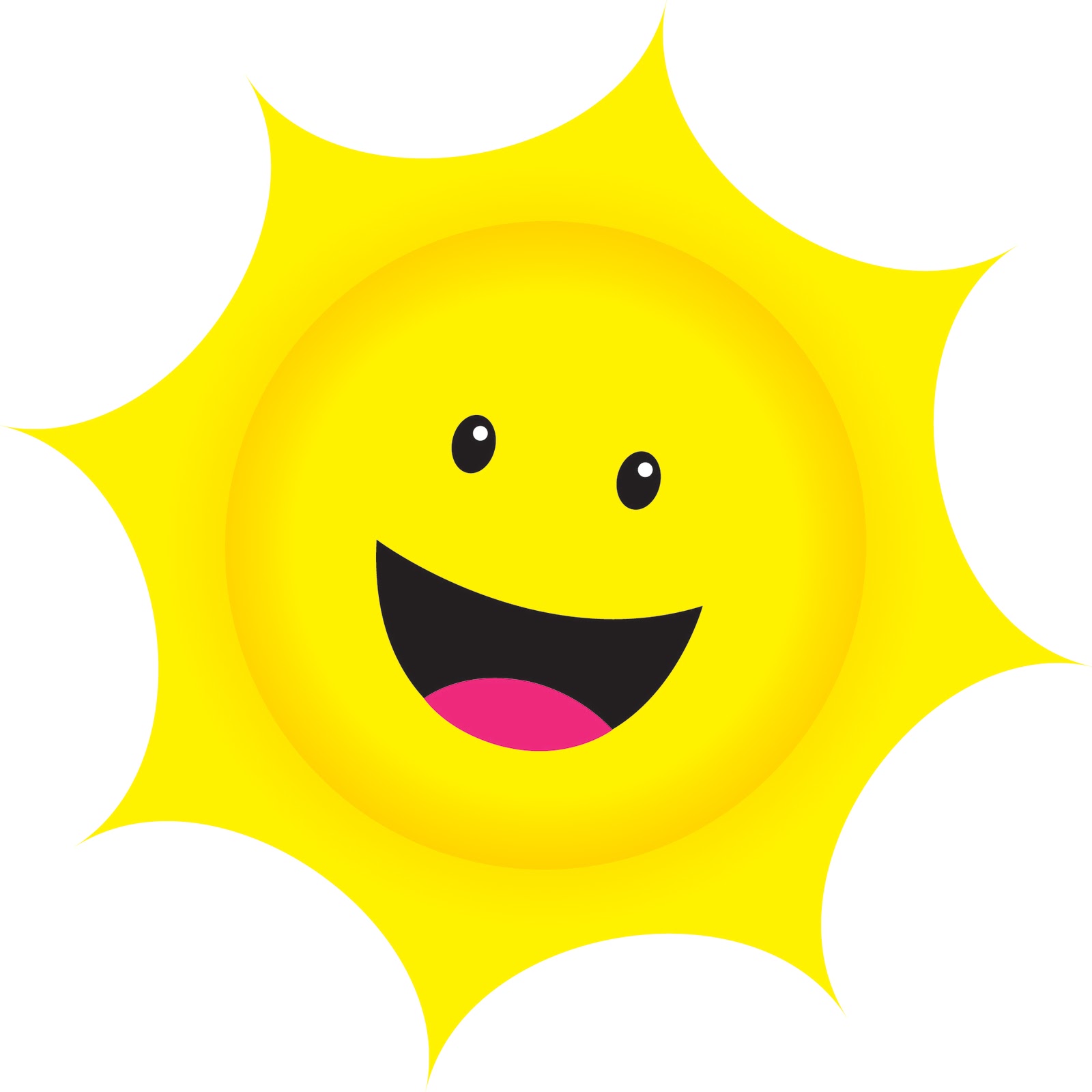 Smiling Sun Clipart Free download on ClipArtMag