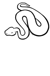 Snake Clipart Black And White | Free download on ClipArtMag
