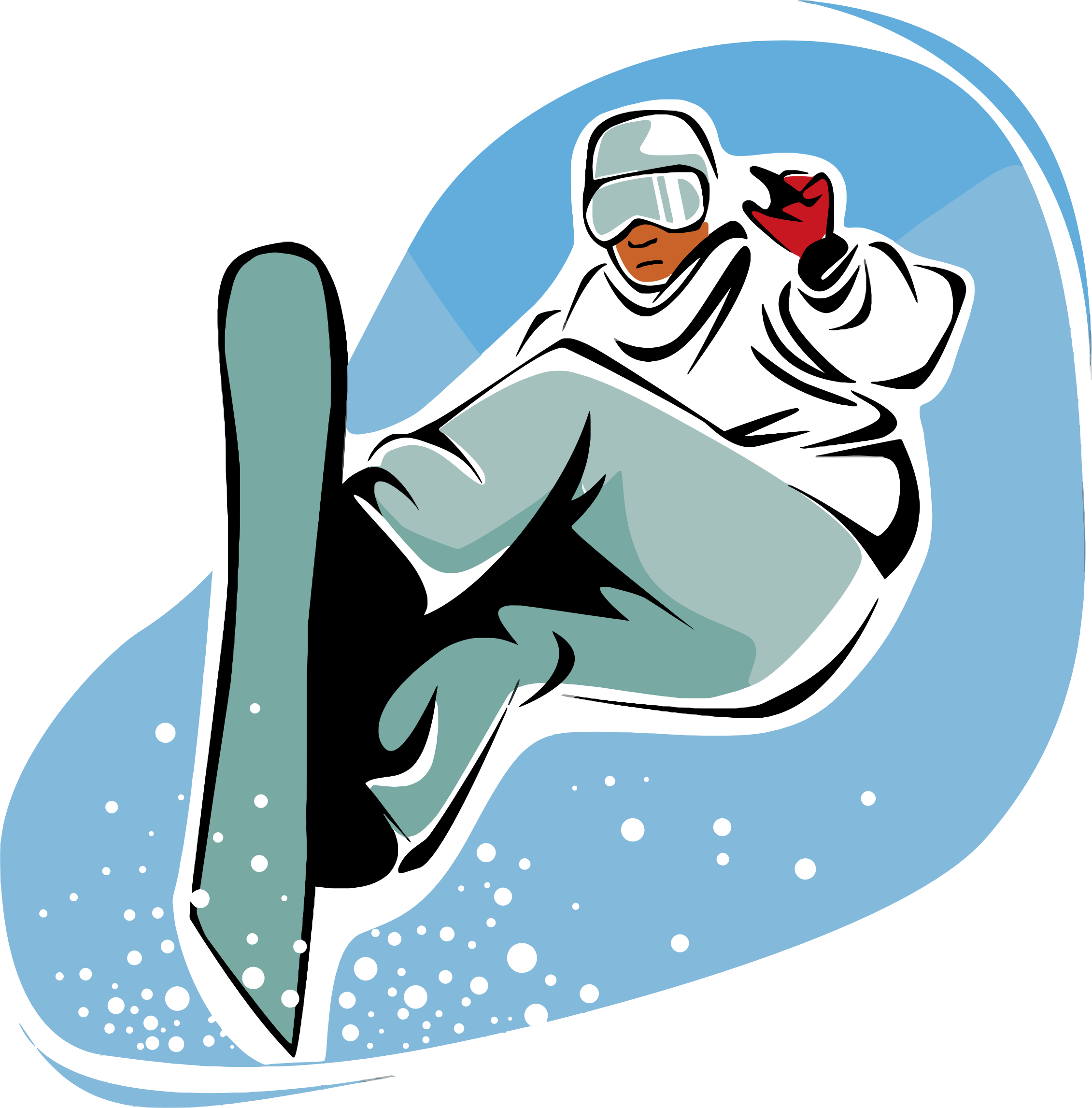 Snowboarding Clipart | Free download on ClipArtMag