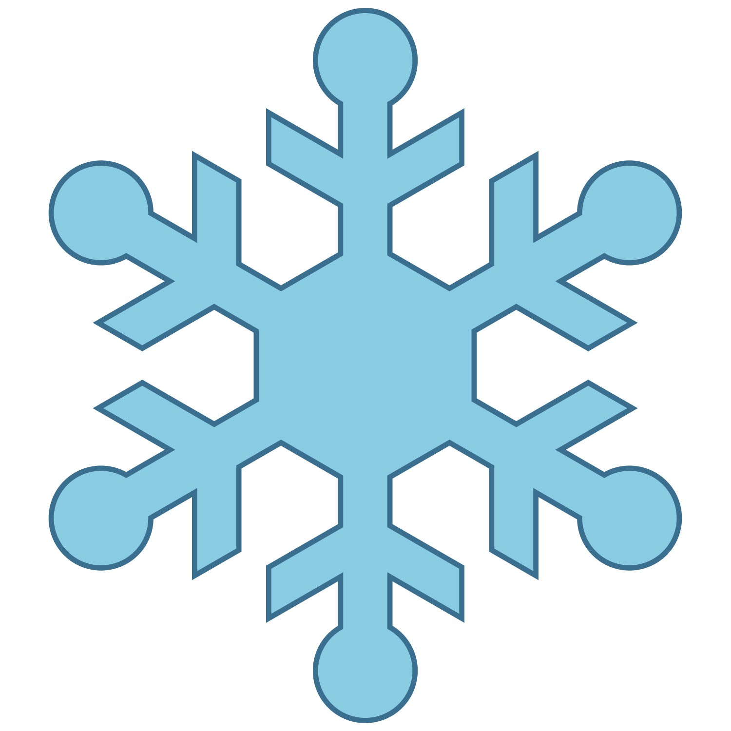 Snowflake Clipart Transparent Background | Free download on ClipArtMag